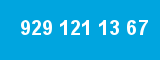 929 121 13 67 929 121 13 67